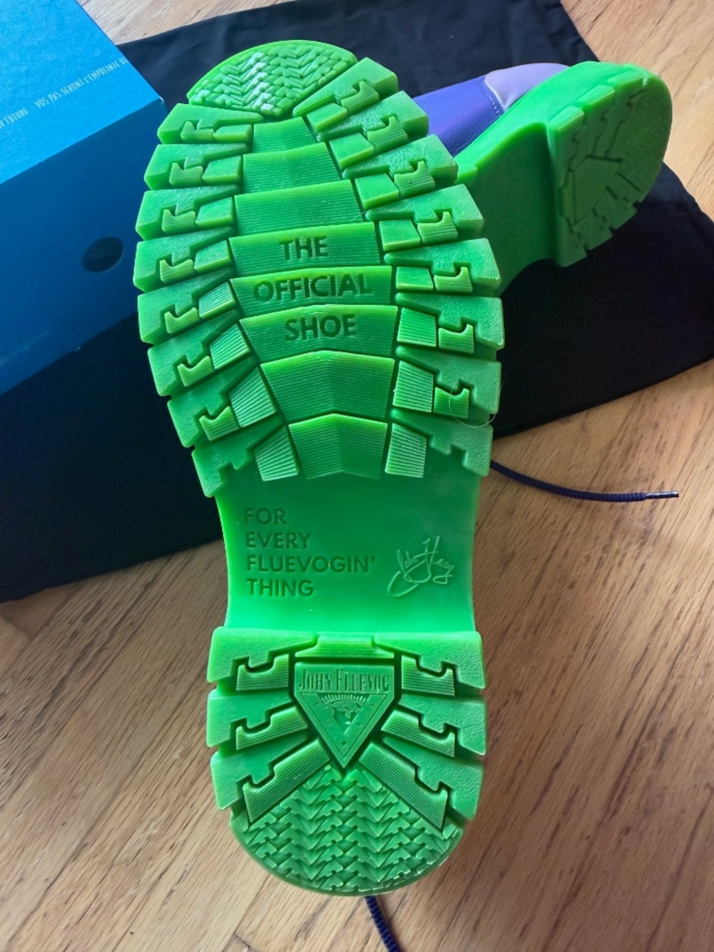 Fluevog Mardi "Hiker" Shoes - Picture 7 of 9
